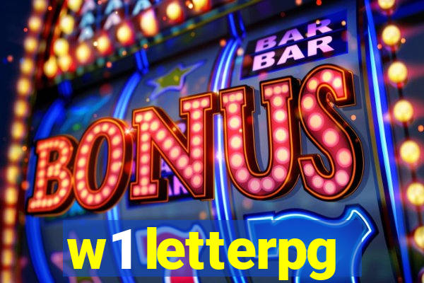 w1 letterpg